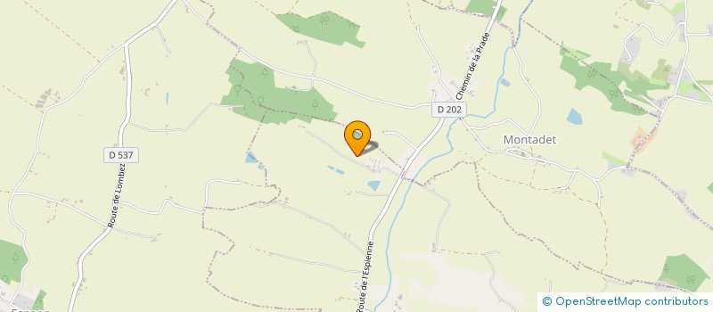 localisation de l'entreprise MONSIEUR DAMIEN SOTTOM  CADEILLAN