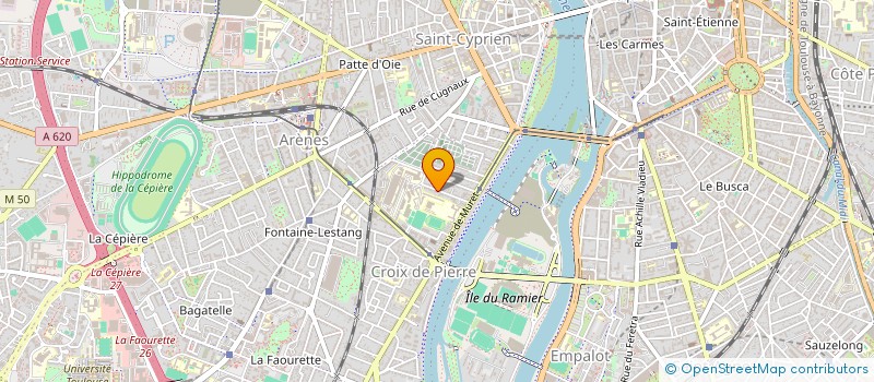 localisation de l'entreprise MONSIEUR DAMIEN SOUMEILLAN  EMPEAUX