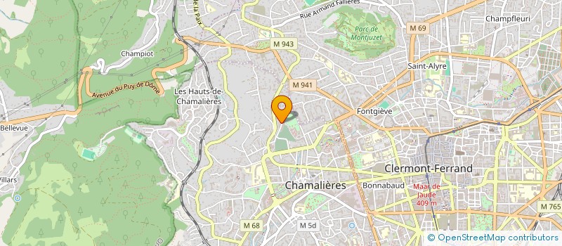 localisation de l'entreprise MONSIEUR DAMIEN SOUSA à CHAMALIERES
