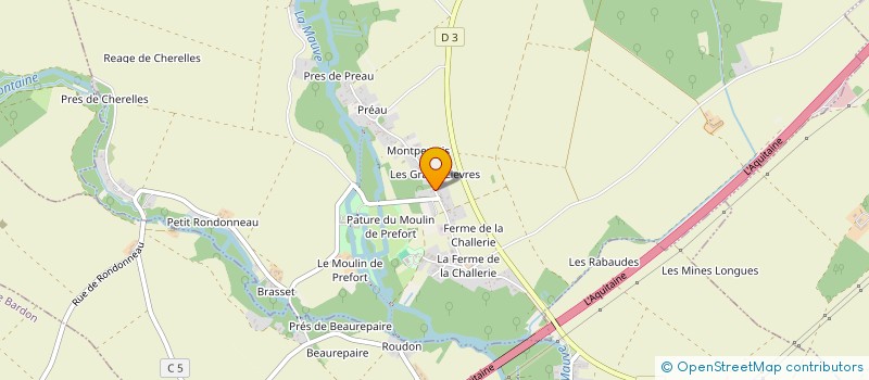 localisation de l'entreprise MONSIEUR DAMIEN SPINACCIA à HUISSEAU-SUR-MAUVES