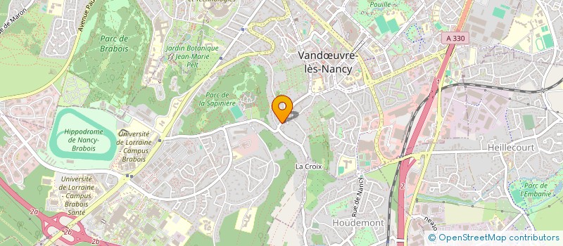 localisation de l'entreprise MONSIEUR DAMIEN STEIL  VANDUVRE-LES-NANCY