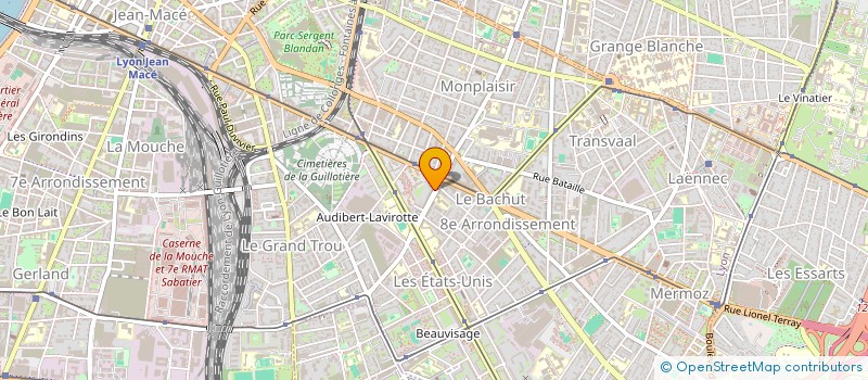 localisation de l'entreprise MONSIEUR DAMIEN STROTTNER  LYON