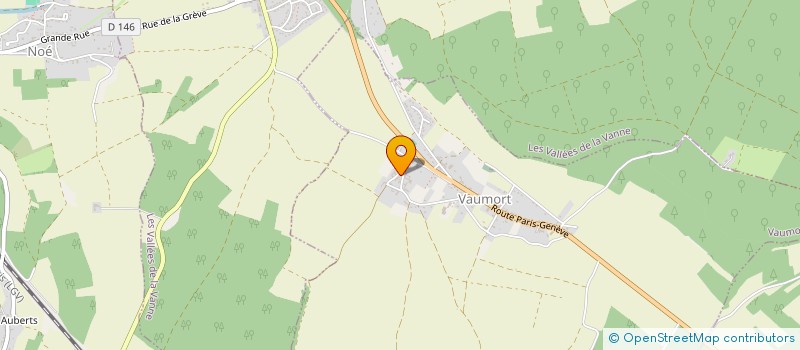 localisation de l'entreprise MONSIEUR DAMIEN STRUB  VAUMORT