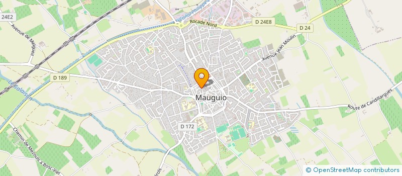 localisation de l'entreprise MONSIEUR DAMIEN SUBE  MAUGUIO