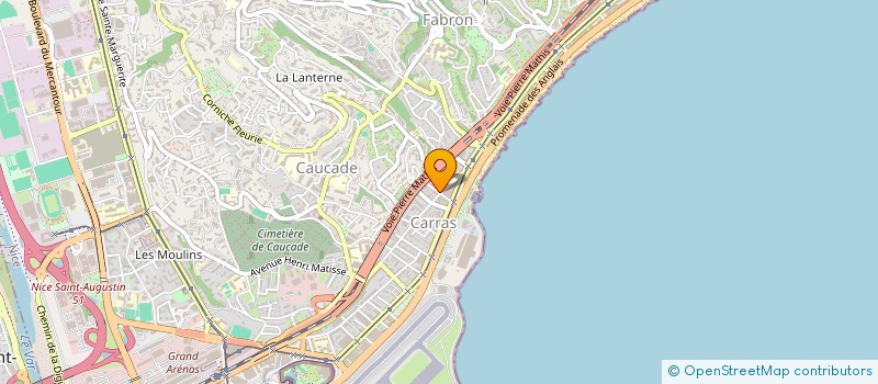 localisation de l'entreprise MONSIEUR DAMIEN SUPPA à NICE
