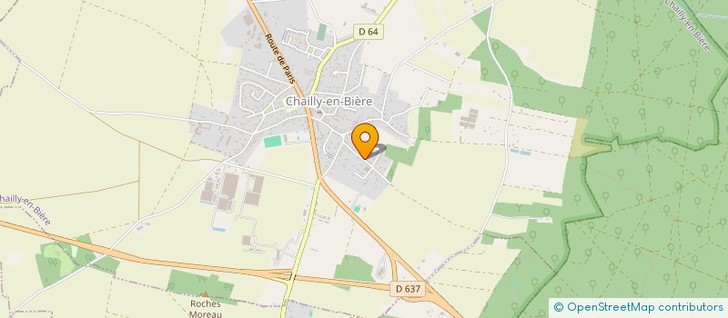 localisation de l'entreprise MONSIEUR DAMIEN SYREN  CHAILLY-EN-BIERE