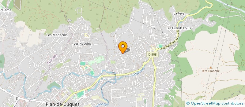 localisation de l'entreprise MONSIEUR DAMIEN TAILLARD  ALLAUCH