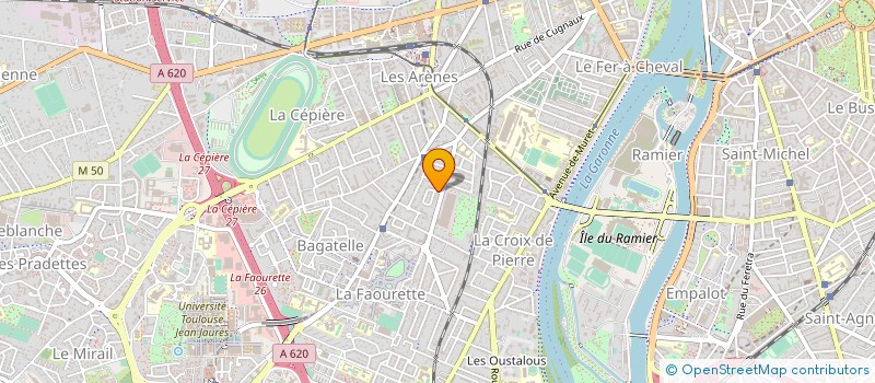 localisation de l'entreprise MONSIEUR DAMIEN TANTIN à TOULOUSE