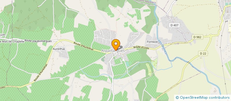 localisation de l'entreprise MONSIEUR DAMIEN TARDIEU  LA CAPELLE-ET-MASMOLENE