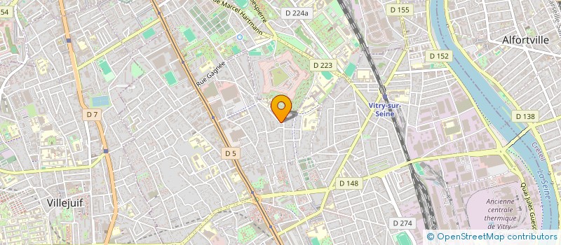 localisation de l'entreprise MONSIEUR DAMIEN TARDIVEL à VITRY-SUR-SEINE