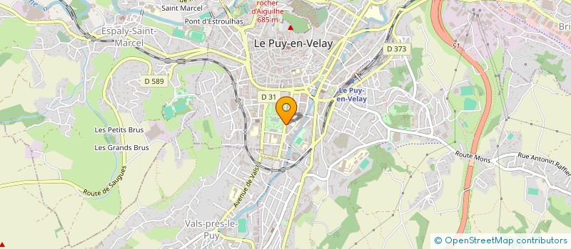 localisation de l'entreprise MONSIEUR DAMIEN TERLE  LE PUY-EN-VELAY