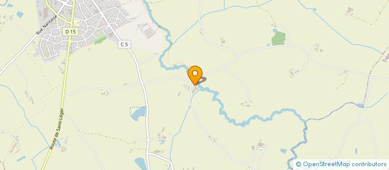 localisation de l'entreprise MONSIEUR DAMIEN TERRIER  LE MAY-SUR-EVRE