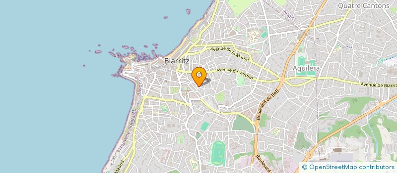 localisation de l'entreprise MONSIEUR DAMIEN THOUAND à BIARRITZ
