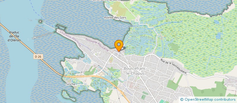 localisation de l'entreprise MONSIEUR DAMIEN THUILLIAS  BOURCEFRANC LE CHAPUS