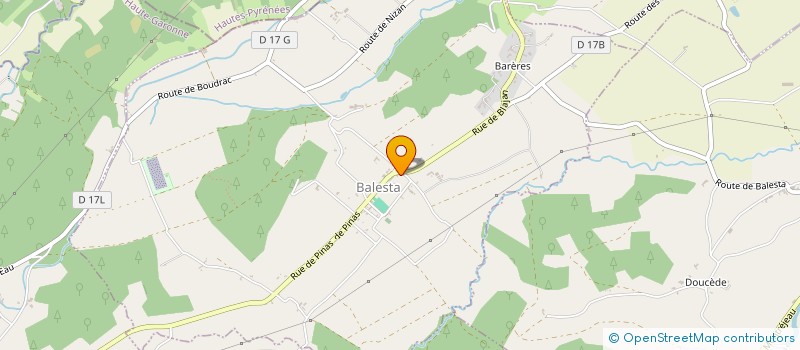 localisation de l'entreprise MONSIEUR DAMIEN TIECHE  LARROQUE