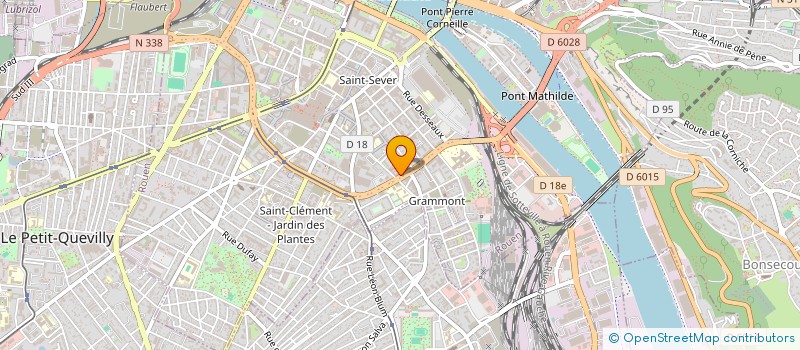 localisation de l'entreprise MONSIEUR DAMIEN TIERCELIN  ROUEN