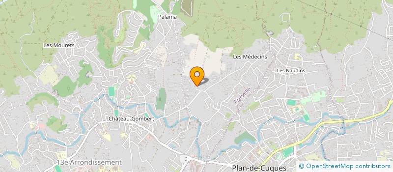 localisation de l'entreprise MONSIEUR DAMIEN TIGRINE  MARSEILLE