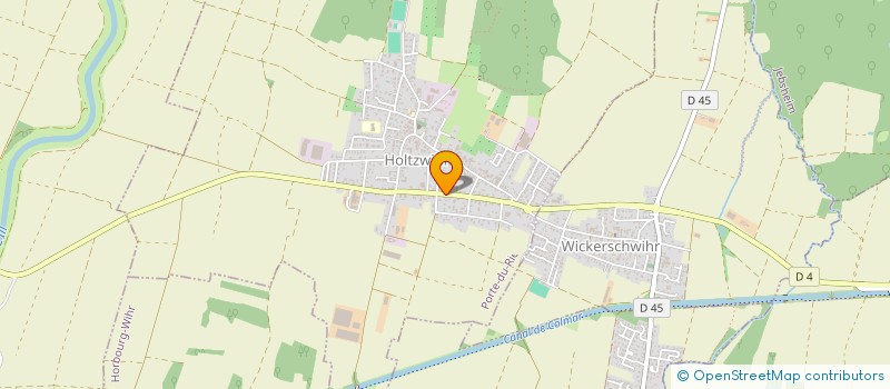 localisation de l'entreprise MONSIEUR DAMIEN TOLDO  PORTE DU RIED