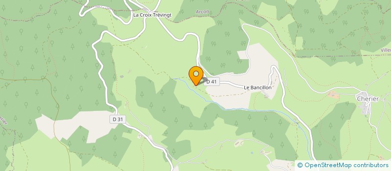 localisation de l'entreprise MONSIEUR DAMIEN TRAVARD à JURE