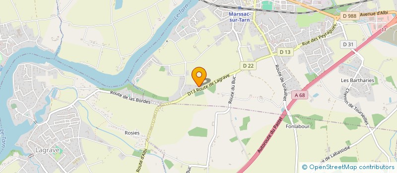 localisation de l'entreprise MONSIEUR DAMIEN TRICAUD  FLORENTIN