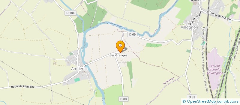 localisation de l'entreprise MONSIEUR DAMIEN TRILLAUD à AIGRE