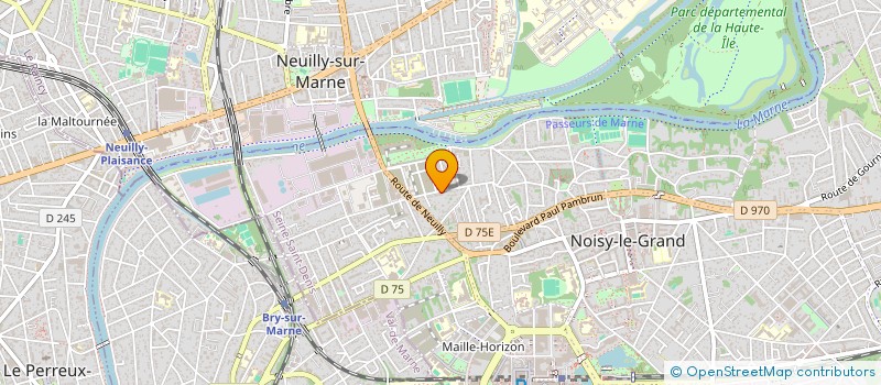 localisation de l'entreprise MONSIEUR DAMIEN TUFFAL  NOISY-LE-GRAND