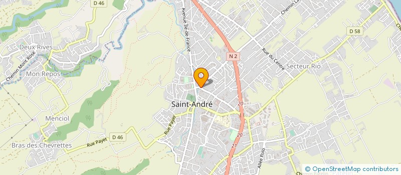 localisation de l'entreprise MONSIEUR DAMIEN TURPIN  SAINT-ANDRE