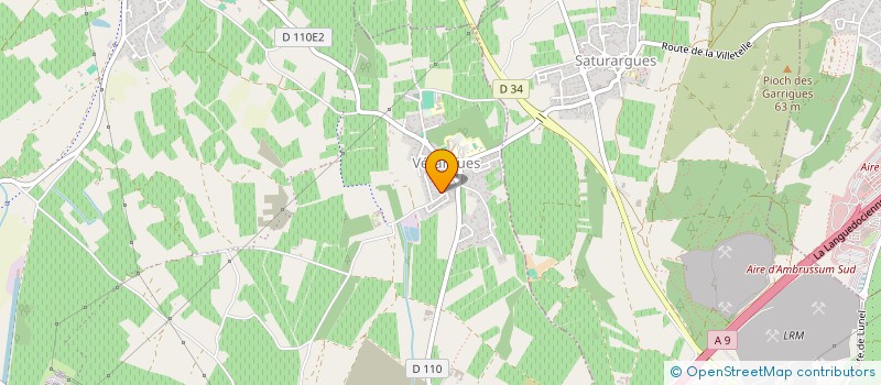 localisation de l'entreprise MONSIEUR DAMIEN VAILLANT  ENTRE-VIGNES