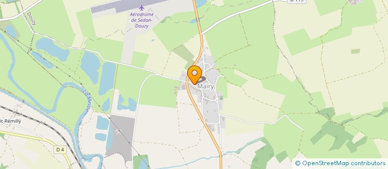 localisation de l'entreprise MONSIEUR DAMIEN VAIREAUX  DOUZY