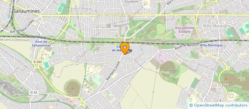 localisation de l'entreprise MONSIEUR DAMIEN VALES  MERICOURT