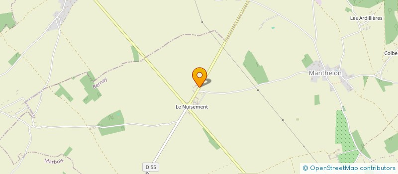 localisation de l'entreprise MONSIEUR DAMIEN VAN DEN DRIESSCHE  SYLVAINS-LES-MOULINS