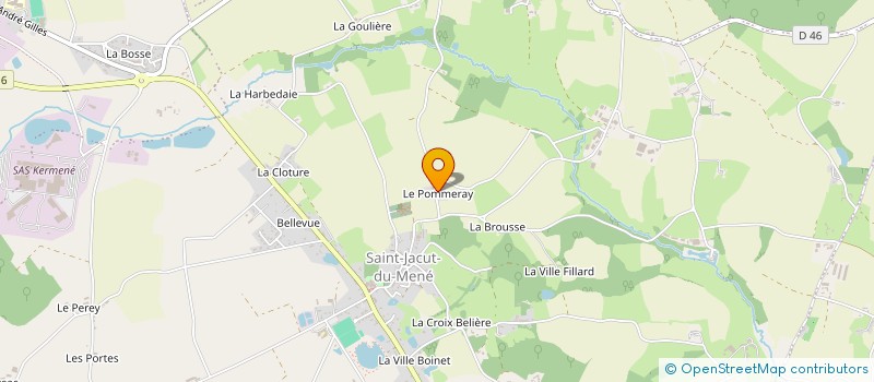 localisation de l'entreprise MONSIEUR DAMIEN VAN WETTEREN à LE MENE