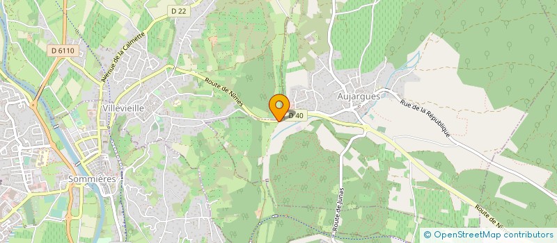 localisation de l'entreprise MONSIEUR DAMIEN VANDEVOORDE  AUJARGUES