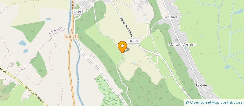 localisation de l'entreprise MONSIEUR DAMIEN VAUQUELIN  SAINT-SAMSON-DE-LA-ROQUE