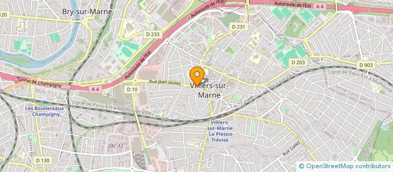 localisation de l'entreprise MONSIEUR DAMIEN VAUQUELIN  VILLIERS-SUR-MARNE