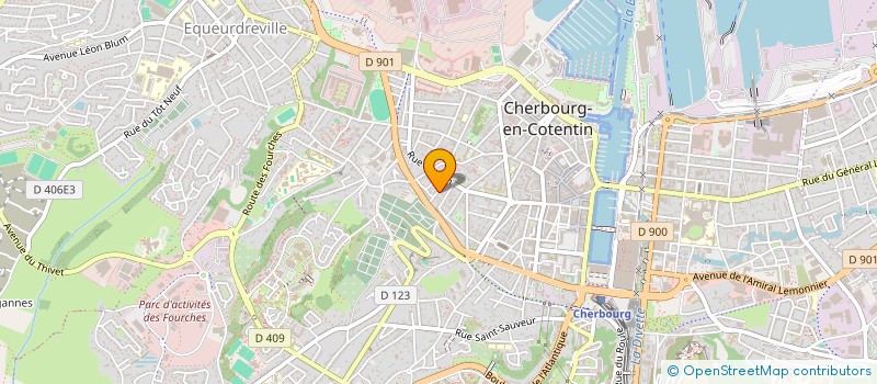 localisation de l'entreprise MONSIEUR DAMIEN VAUTIER à CHERBOURG-EN-COTENTIN