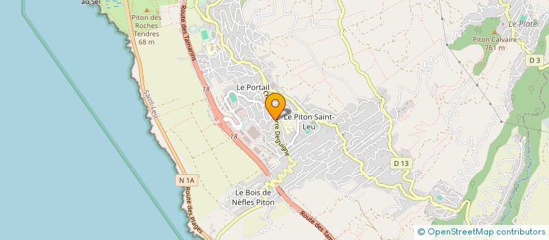 localisation de l'entreprise MONSIEUR DAMIEN VELY  SAINT-LEU