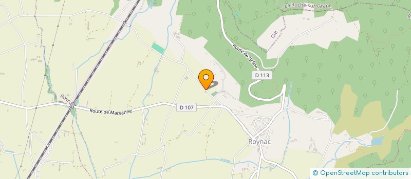 localisation de l'entreprise MONSIEUR DAMIEN VERNET  ROYNAC