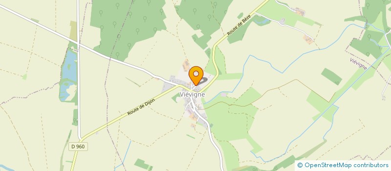 localisation de l'entreprise MONSIEUR DAMIEN VICTOR  VIEVIGNE