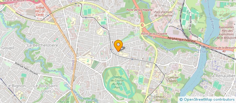 localisation de l'entreprise MONSIEUR DAMIEN VIGNARD à NANTES