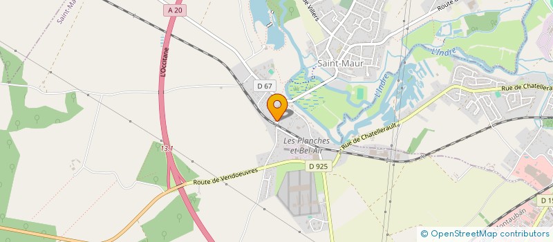 localisation de l'entreprise MONSIEUR DAMIEN VINCONT  SAINT-MAUR