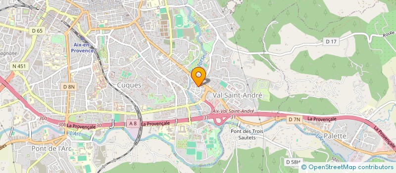 localisation de l'entreprise MONSIEUR DAMIEN VOL  SAINT-MAXIMIN-LA-SAINTE-BAUME