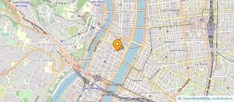 localisation de l'entreprise MONSIEUR DAMIEN VOUTAY  LYON