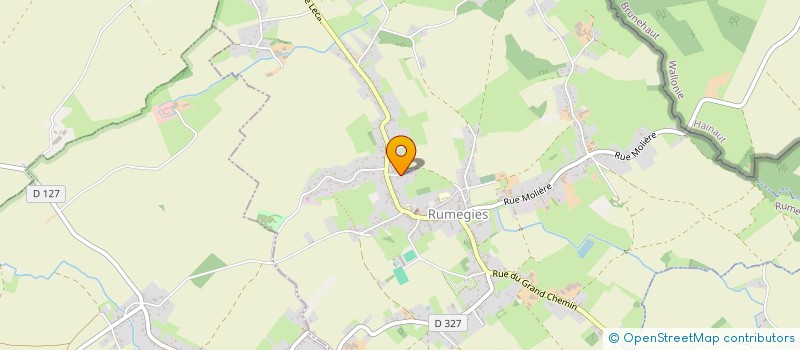 localisation de l'entreprise MONSIEUR DAMIEN WILLIATTE  RUMEGIES