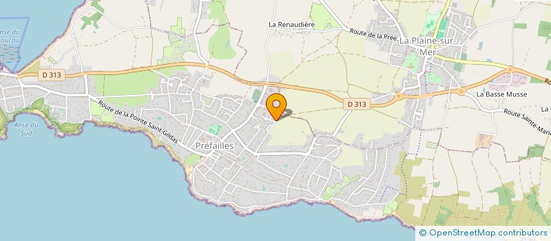 localisation de l'entreprise MONSIEUR DAMIEN ZAHNER  PREFAILLES