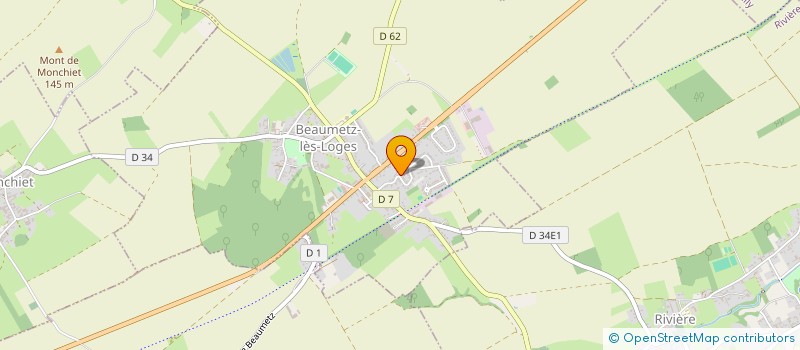 localisation de l'entreprise MONSIEUR DAMIEN ZAJDLIC  BEAUMETZ-LES-LOGES