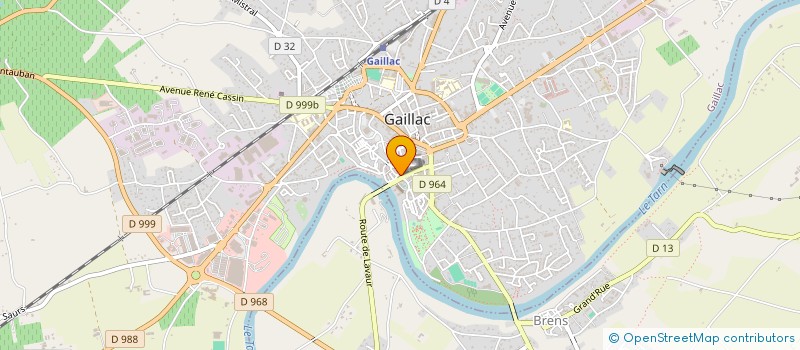 localisation de l'entreprise MONSIEUR DAMIEN ZENDER  GAILLAC