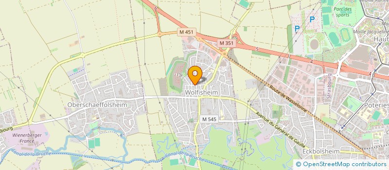 localisation de l'entreprise MONSIEUR DAMIENO CARRIERI  WOLFISHEIM