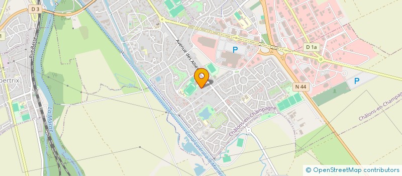 localisation de l'entreprise MONSIEUR DAMIOEN HEMARD  CHALONS-EN-CHAMPAGNE