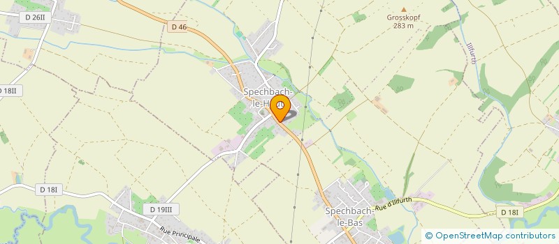 localisation de l'entreprise MONSIEUR DAMIR HALILOVIC  SPECHBACH